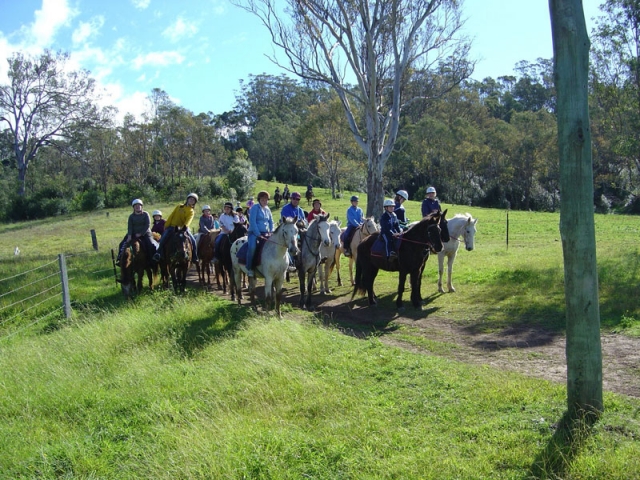 Excursion de cabalgata
